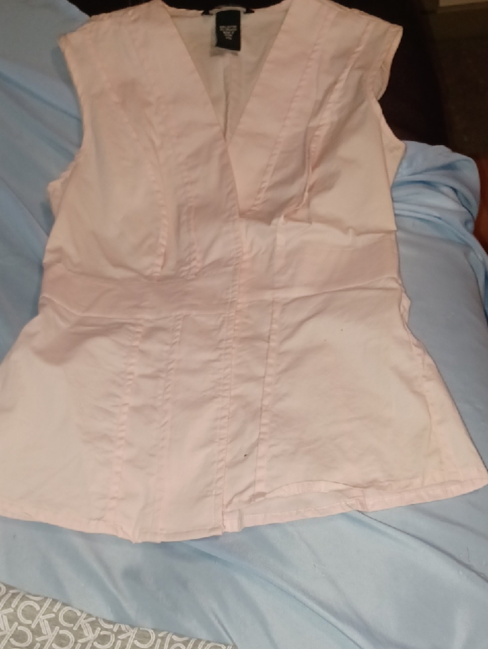Sleeveless Fitted Top
